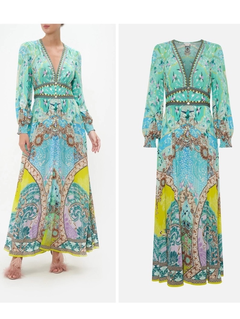 Camilla Button Dress With Shaped Waistband
Turn Back Time Size Medium​​